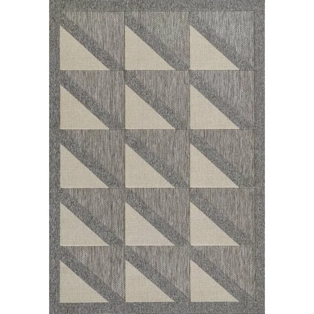 AllModern Trula Geometric Indoor / Outdoor Rug