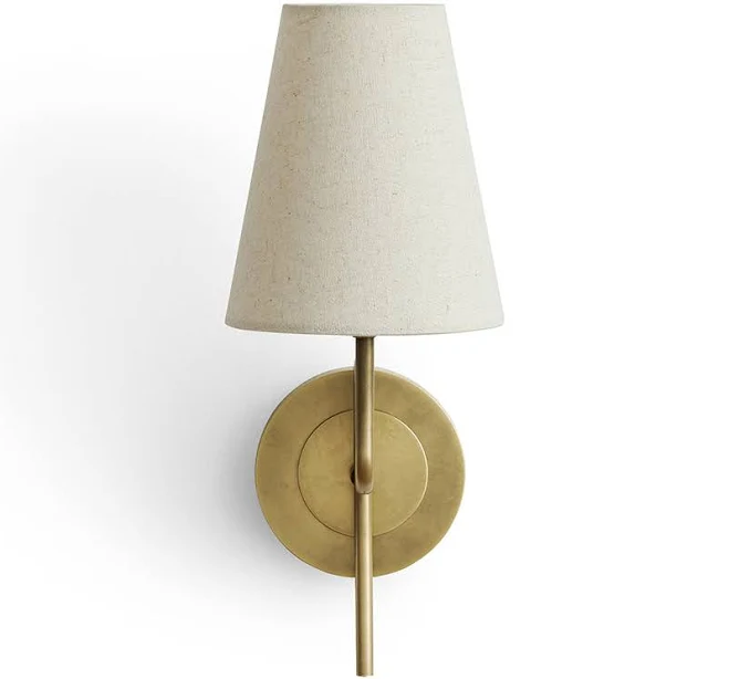Altar'd State Delanney Linen Sconce