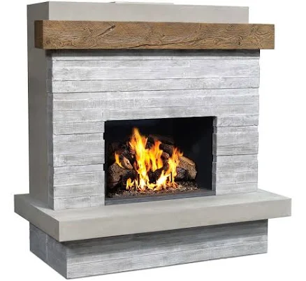 American Fyre Designs Milan Low Outdoor Linear Gas Fireplace