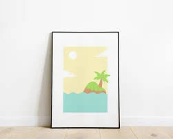 Animal Crossing Inspired Poster Wall Art Print | Multiple Sizes | Welcome to the