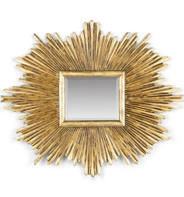 Apollo Gilded Sunburst Wall Mirror