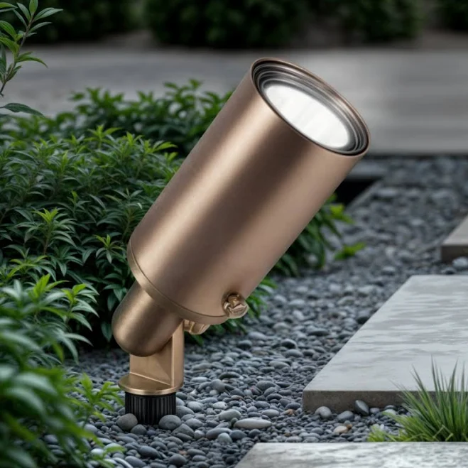 Architectural Copper Landscape LED Directional Uplight | 9012 | Alcon Lighting