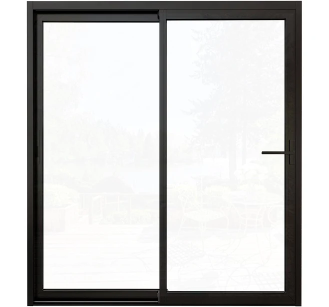 ARK Design White Universal Aluminum Multi-Sliding Patio Door with Double Glazed 