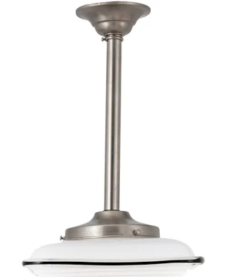 Art Deco Style Square Glass Pendant Lamp