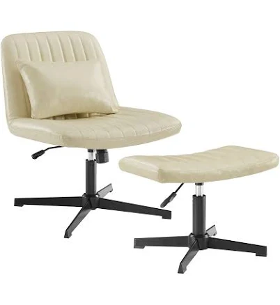 Art Leon Accent Chair with Ottoman