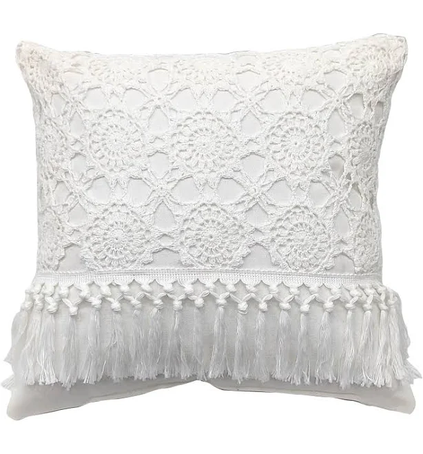 Ashland White Lace Pillow