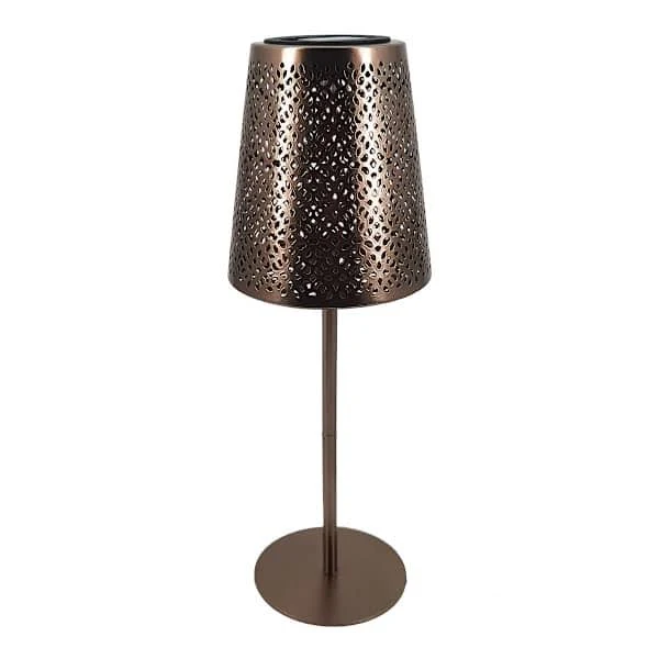 at Home Bronze Outdoor Solar Lantern