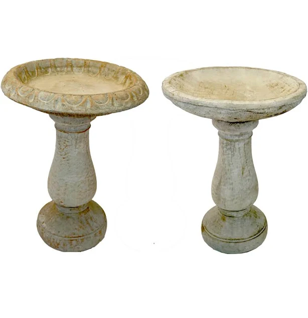 Athens Stonecasting Concrete Bird Bath ATHBB0421