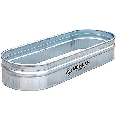 Behlen Country 216 Galvanized Bottomless Planter