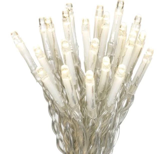 Better Homes & Gardens 15- Strand LED Warm White Curtain Outdoor String Lights E