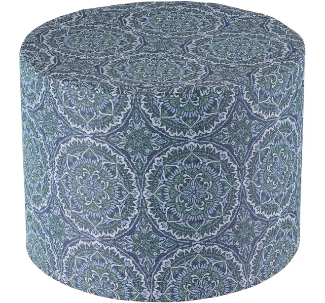 Better Homes & Gardens 20 inch Round Outdoor Pouf Ottoman