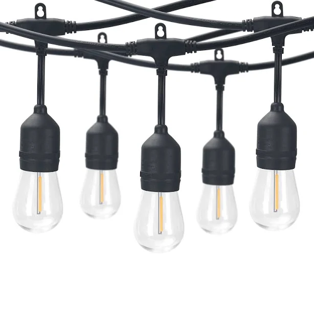 Better Homes & Gardens 24-Foot Outdoor Commercial String Lights