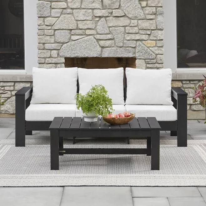 Better Homes & Gardens Ezra Outdoor HDPE Sofa