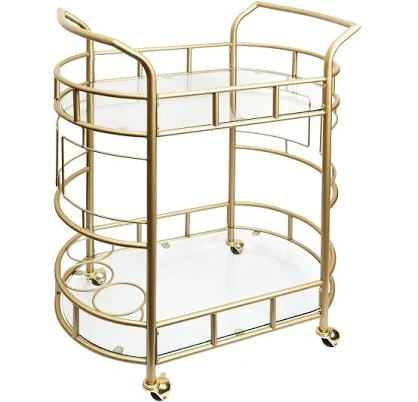 Better Homes & Gardens Fitzgerald 2-Tier Bar Cart