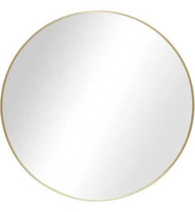 Better Homes & Gardens Gold Round Small Decorative Wall Mirror