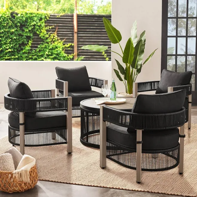 Better Homes & Gardens Tarren 5-Piece Outdoor Conversation Set