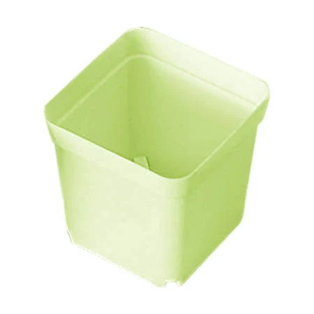 Bnng 10 Pack Colorful Square Plastic Flower Pots