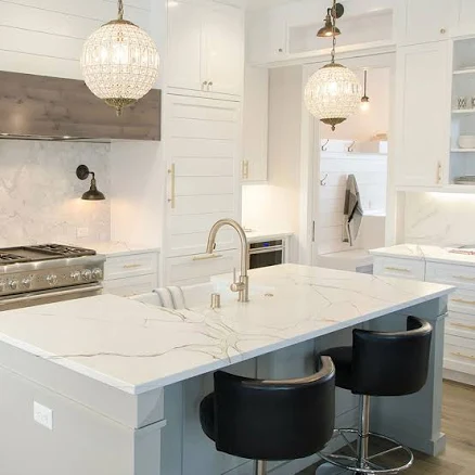 Calacatta Gold Quartz Countertop