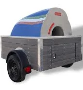 Carrello Stucco Pizza Oven Trailer