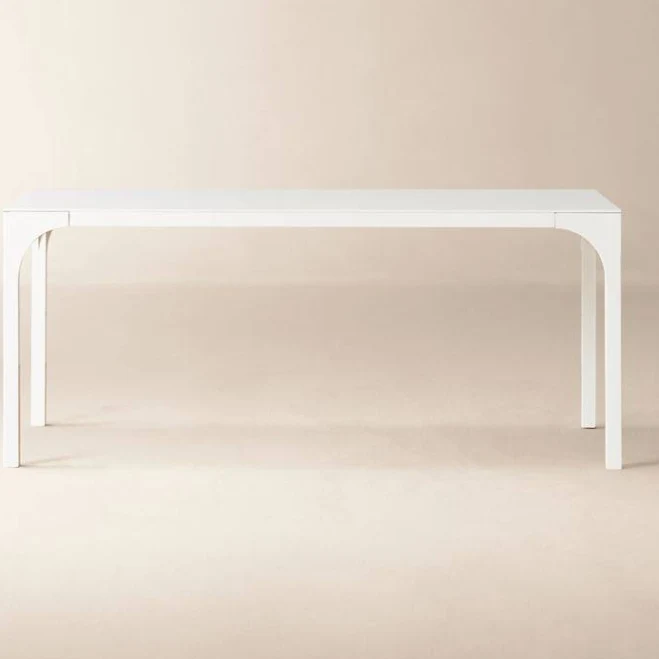 CB2 Aqua Virgo Large Dining Table