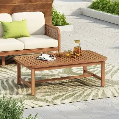 Christopher Knight Home Scandinavian Outdoor Coffee Table