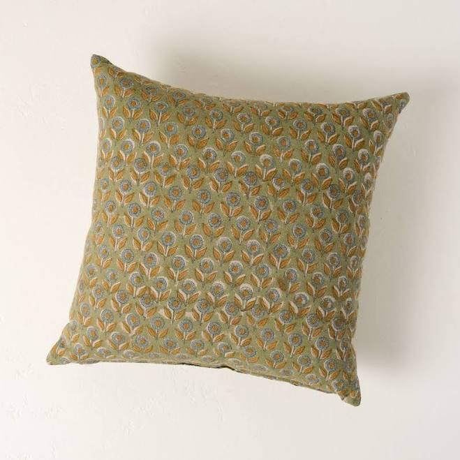 Claire Floral Printed Pillow