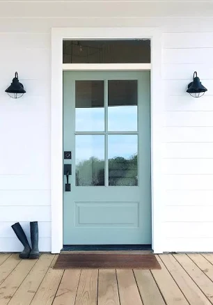 Classic French Farmhouse 4 Lite Single Door