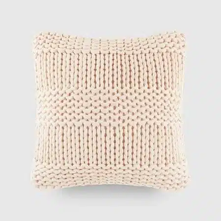 Comfort Canopy Chunky Knit Throw Pillow