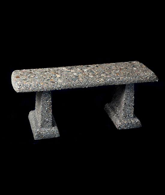 Concrete Aggregate Bench (Regular)