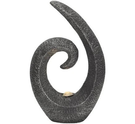 Contemporary Outdoor Sculpture with Solar LED