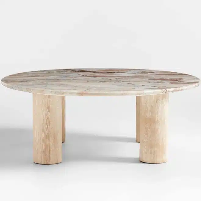 Crate & Barrel Homage Round Coffee Table
