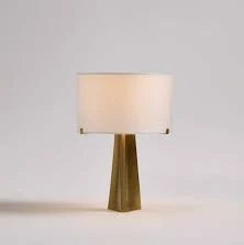 Crate & Barrel Isla Triangle Mini Table Lamp Set of 2