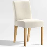 Crate & Barrel Lowe Upholstered Dining Chair