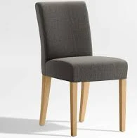 Crate & Barrel Lowe Upholstered Dining Chair