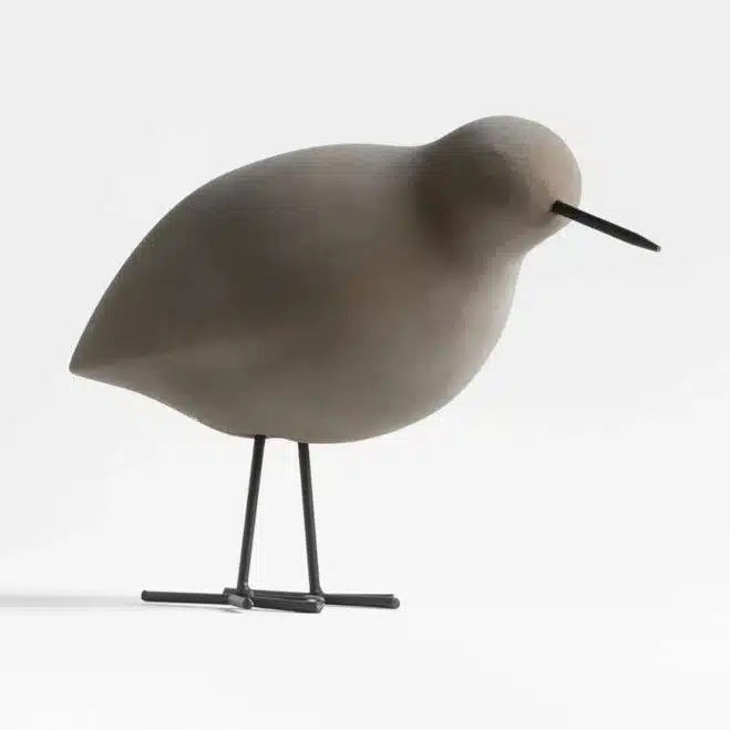 Crate & Barrel Piper Decorative Bird Sculpture