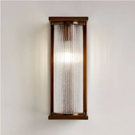 Crate & Barrel Soleil Indoor/Outdoor Wall Sconce Light