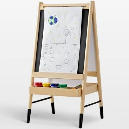 Crate & Kids Wooden Kids Art Easel