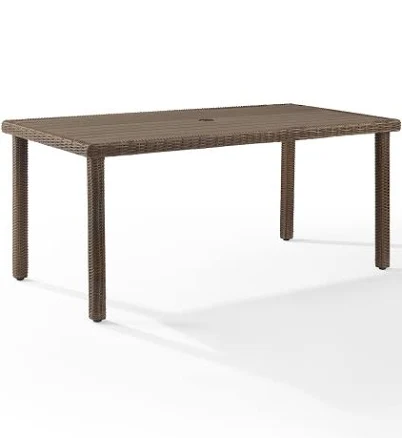 Crosley Bradenton Outdoor Wicker Dining Table