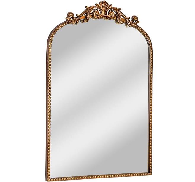 Crystal Art Gallery Filigree Arched Wall Decor Mirror