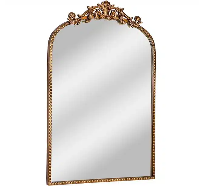 Crystal Art Gallery Filigree Arched Wall Decor Mirror