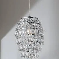 Crystal Curtain Mini Pendant Light