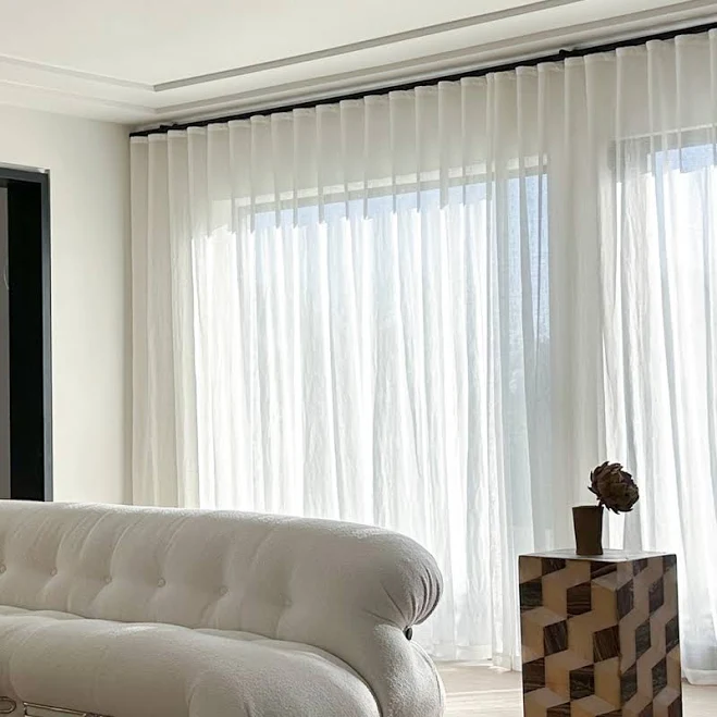 Custom Ripplefold Curtains