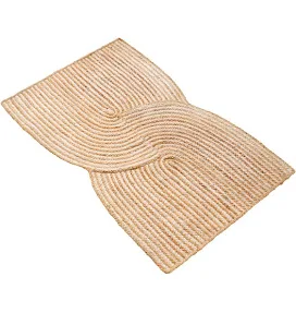 Drew Barrymore Beautiful Natural Braided Jute Indoor Scatter Rug
