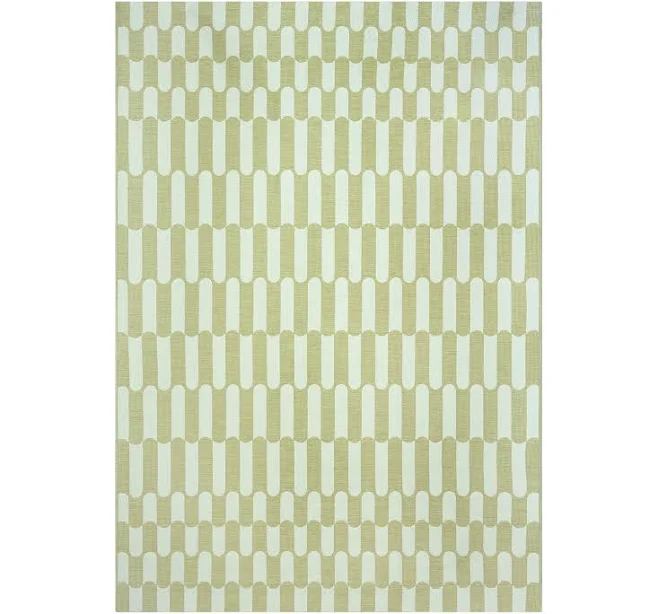 Drew Barrymore Beautiful Tiled Stripes Outdoor Rug