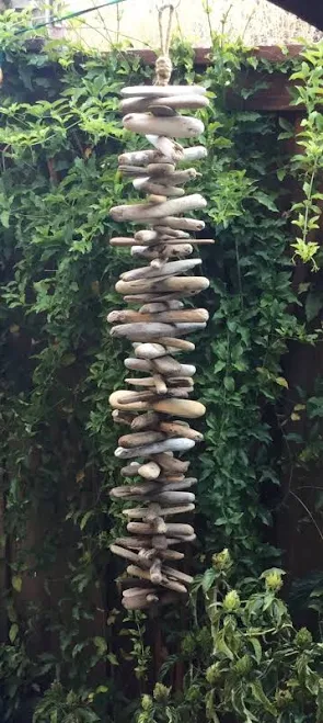 Driftwood Garden Art : Northern California Driftwood Windchime Ideas x Driftwood