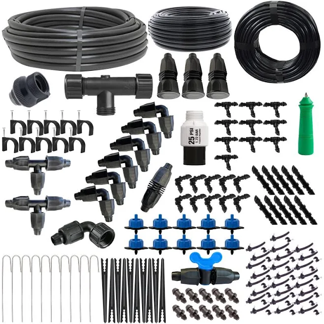 Drip Depot Drip Irrigation Kit for Raised Bed Gardening