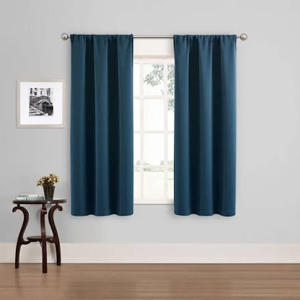 Eclipse Phoenix Solid Blackout Curtains Set of 2