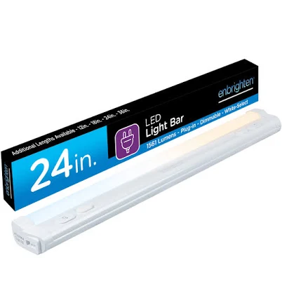 Enbrighten 24in. Plug-in Dimmable LED Light Bar