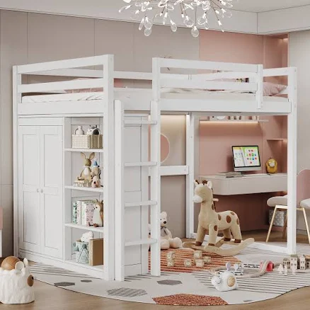 Euroco Full Loft Bed