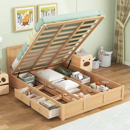Euroco Lift Up Storage Bed